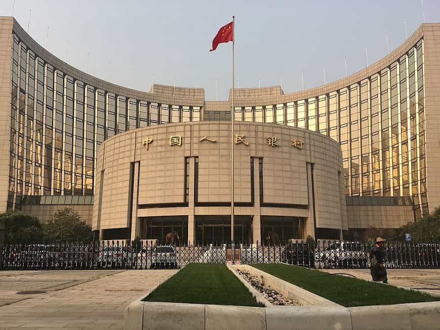 Peoples Bank of China Peking