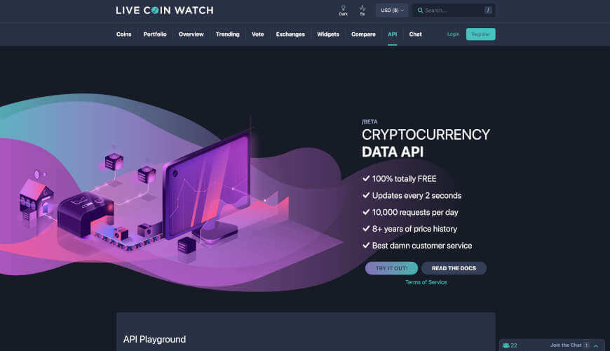 livecoinwatch cryptocurrency data api