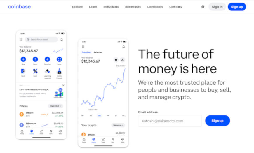 coinbase crypto app