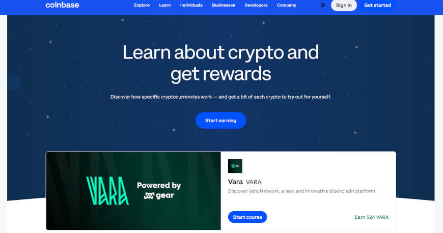 learn and earn free crypto coins
