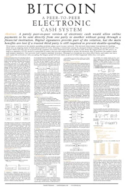 Bitcoin whitepaper new p2p electronic cash system